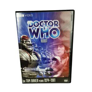 Doctor Who Robot DVD Starring Tom Baker Story No. 75 BBC Video With Extras